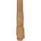 Ekena Millwork Kennewick Rough Sawn Timber Gable Bracket, Western Red Cedar, 48"W x 24"H x 4"D x 6"F, 12/12 Pitch GBW048X24X0406KEN00RWR - alternate 3